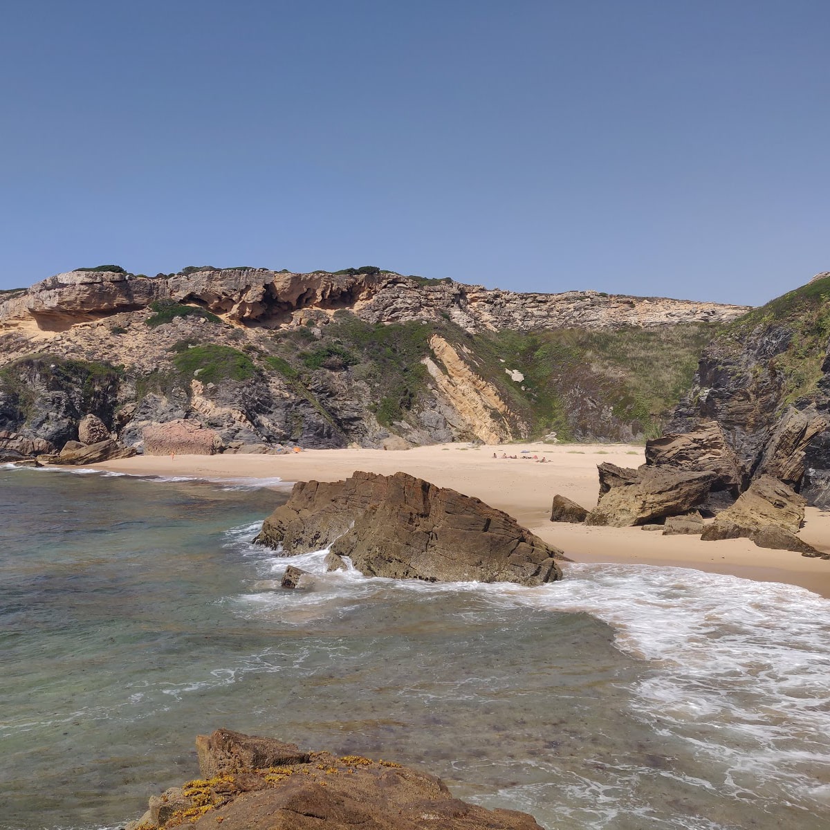 Praia Angra da Cerva vista praia