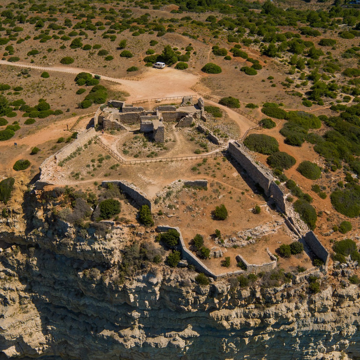 forte de Almádena vista aerea