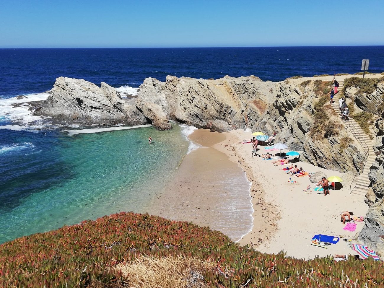 A Praia dos Buizinhos porto covo header