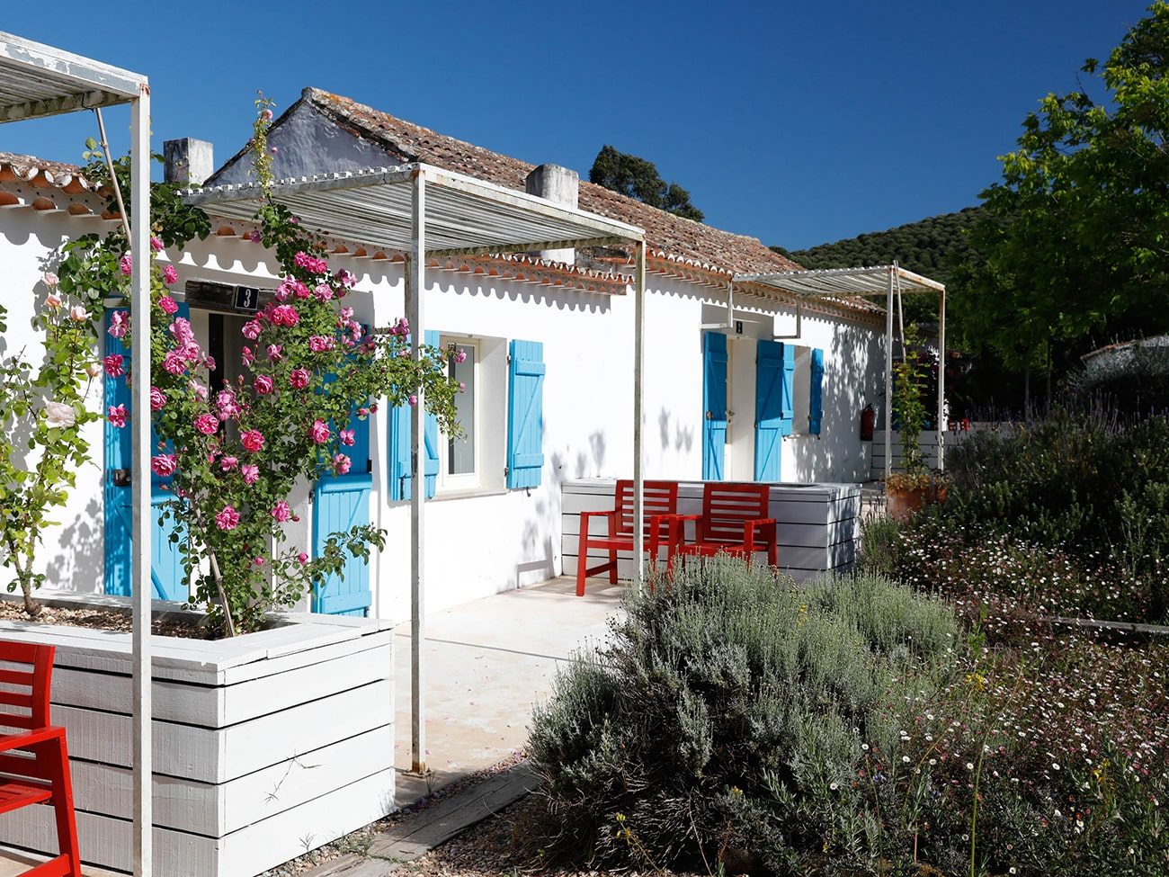 à porta de casa header